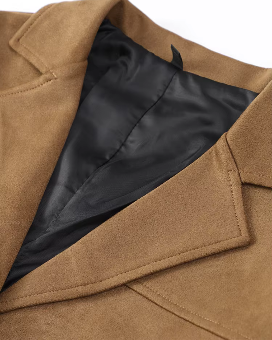 Zielinska™ | Damski blazer z zamszu