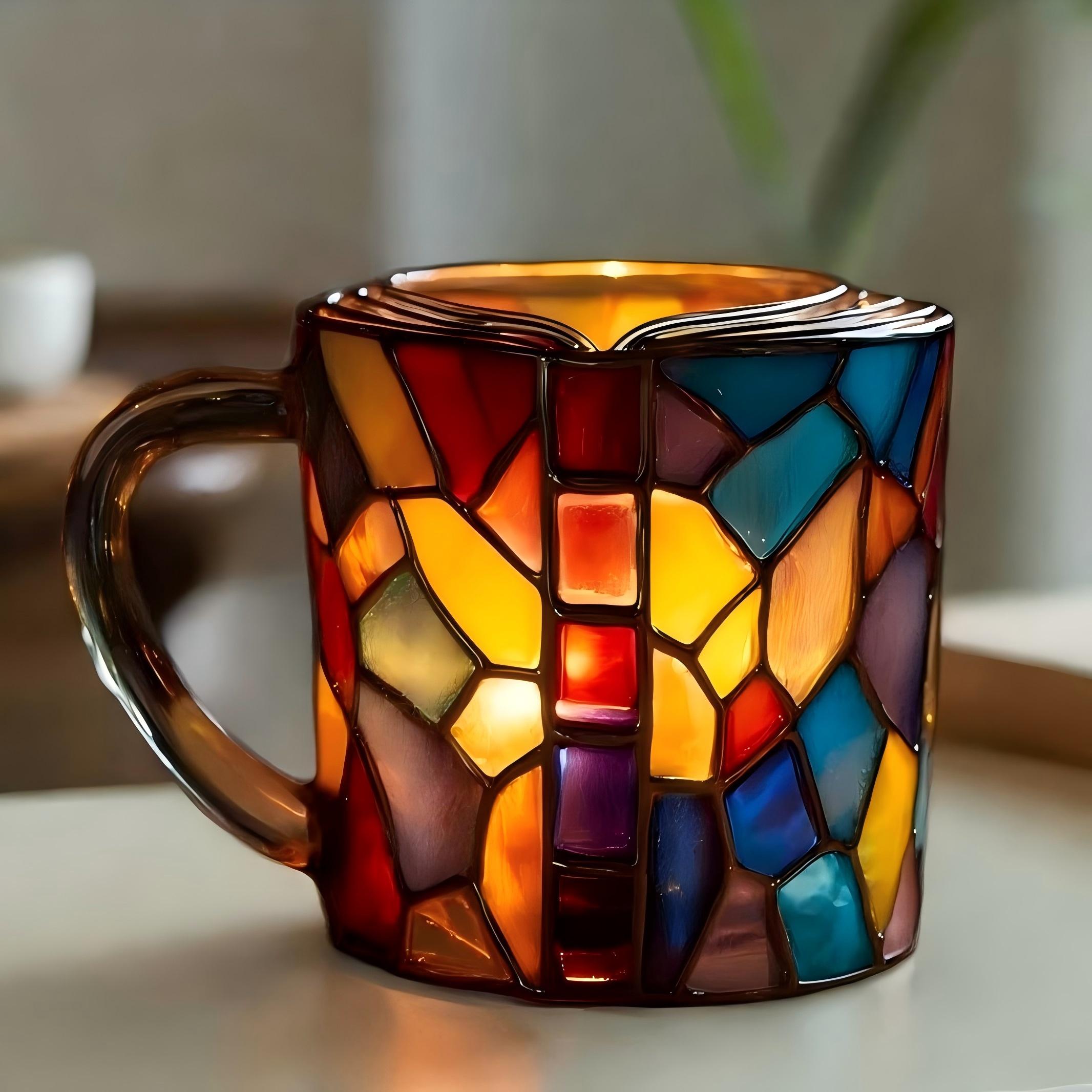 Mosaïque | Tasse – Un arc-en-ciel fait main dans vos mains