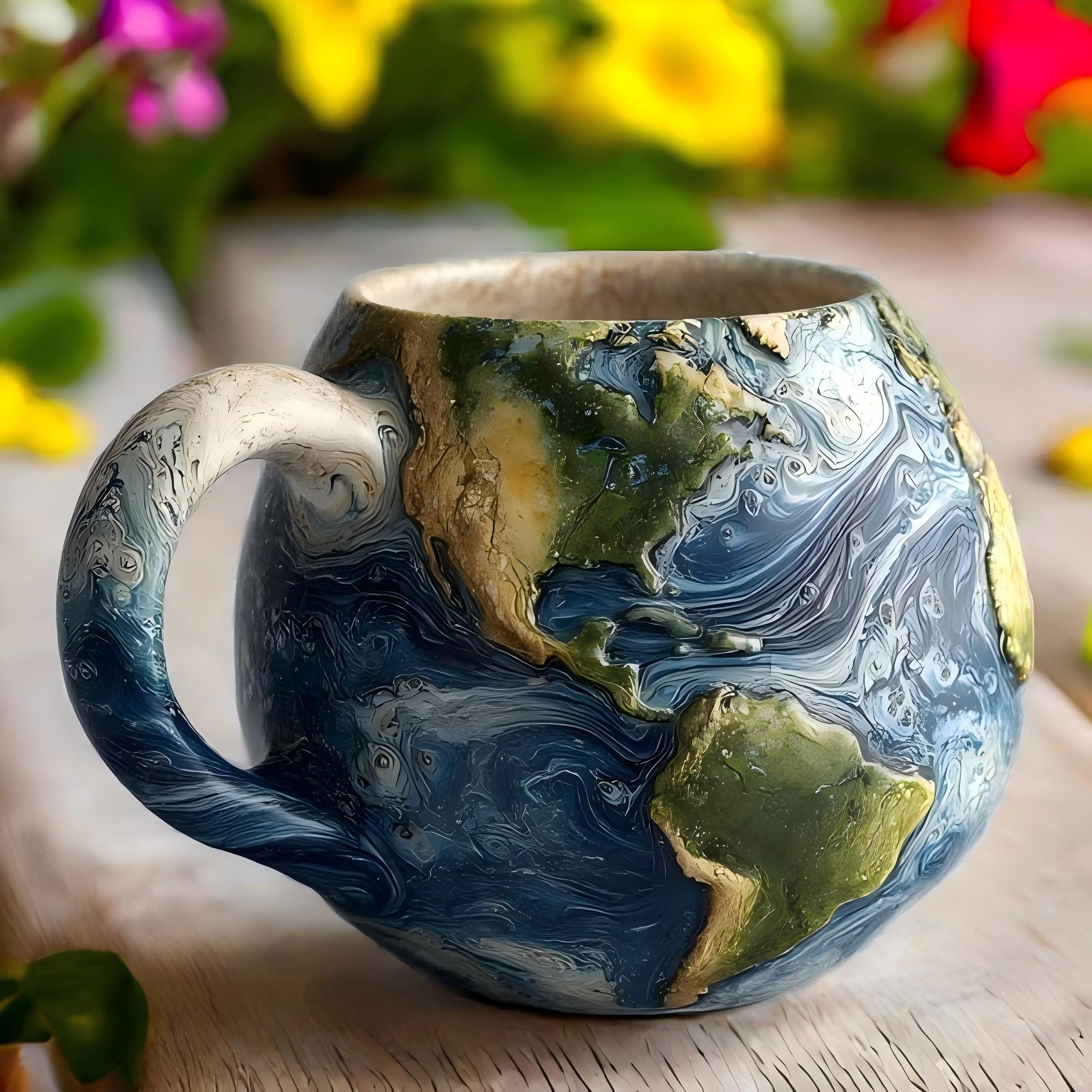 🌍 TerraMug™ – Bois le monde entre tes mains