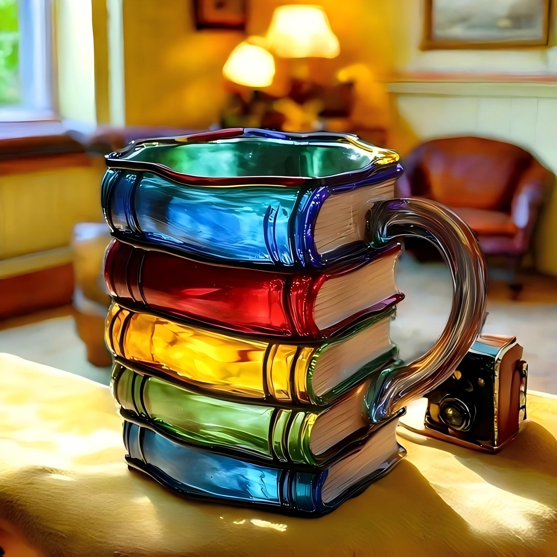 Histoires Empilées | Tasse – Tour des Couleurs et de la Fantaisie