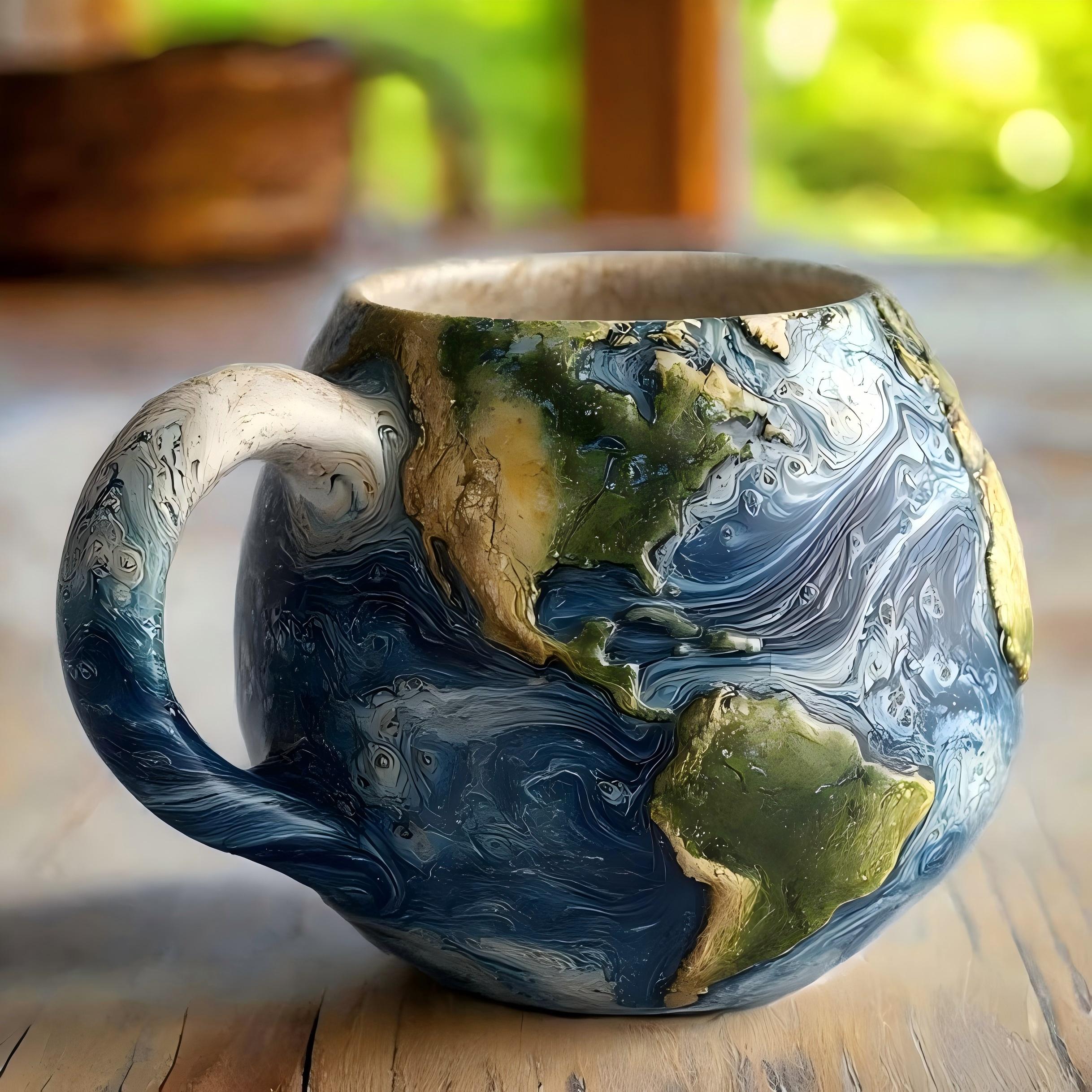 🌍 TerraMug™ – Bois le monde entre tes mains