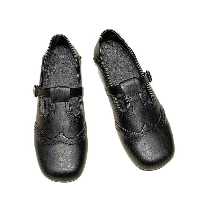 Emilia® | Wegańskie Baleriny Ortopedyczne ze Skóry