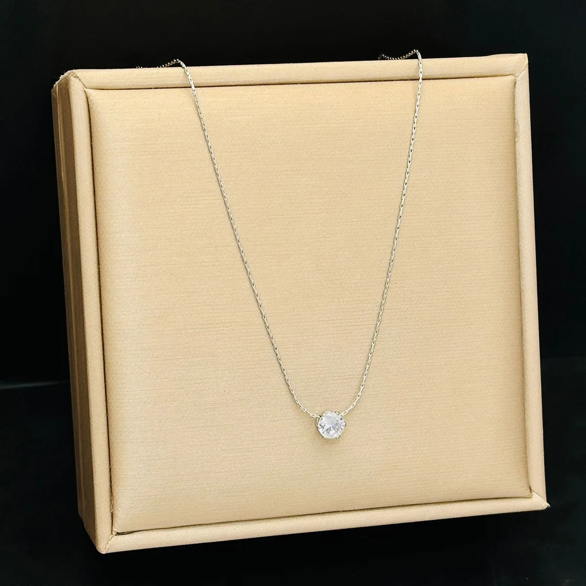 Naszyjnik Moissanite Cléa