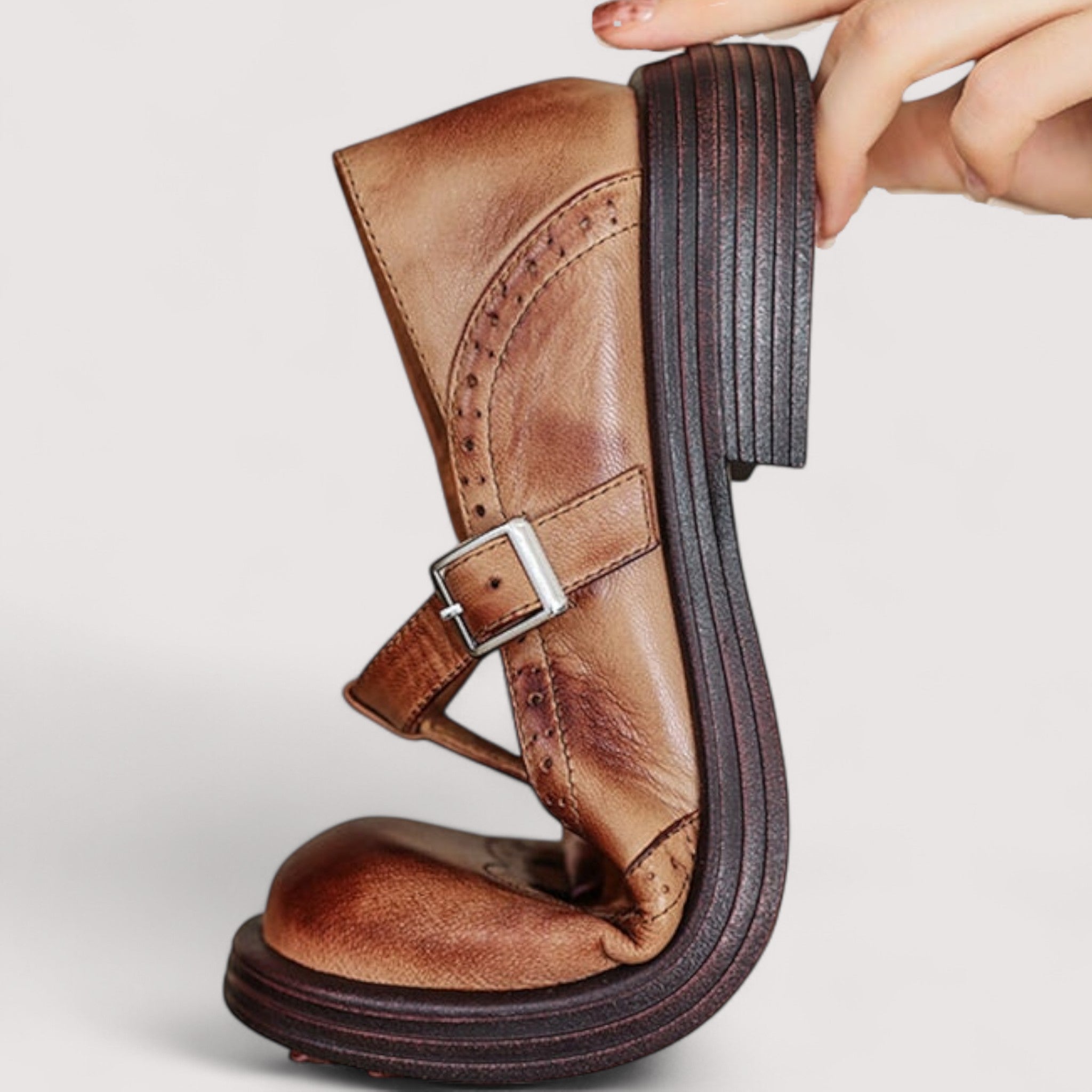 Lisa® | Ortopedyczne buty Mary Jane z wegańskiej skóry